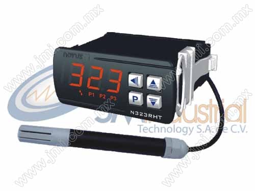 Controlador de temperatura y humedad N323RHT