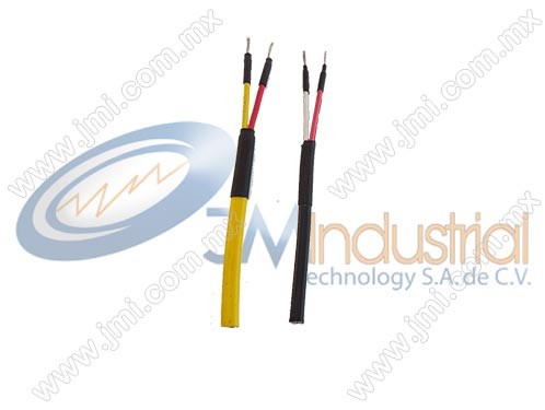 Cables de extensión para termopar y pt100 en PVC