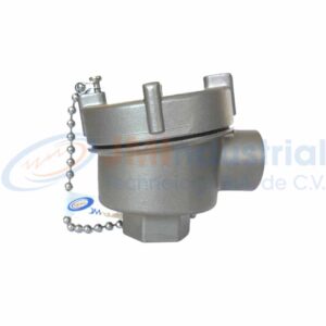 Cabeza Termopar de Acero Inoxidable