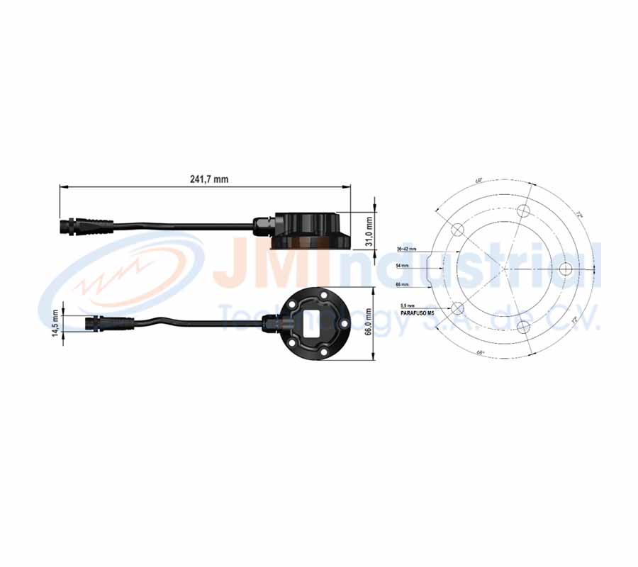 TL400 I V Transmisor de Nivel Dimensiones TL400 I V Transmisor de Nivel Dimensiones